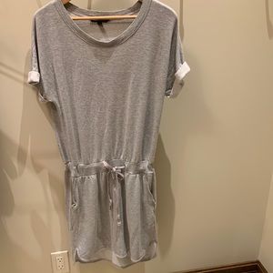 Light grey jersey dress